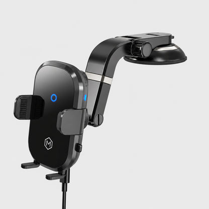 Auto Scan Wireless Charger Suction Cup Phone Mount