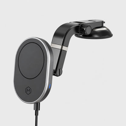 MagSafe Wireless Charger Suction Cup Phone Mount