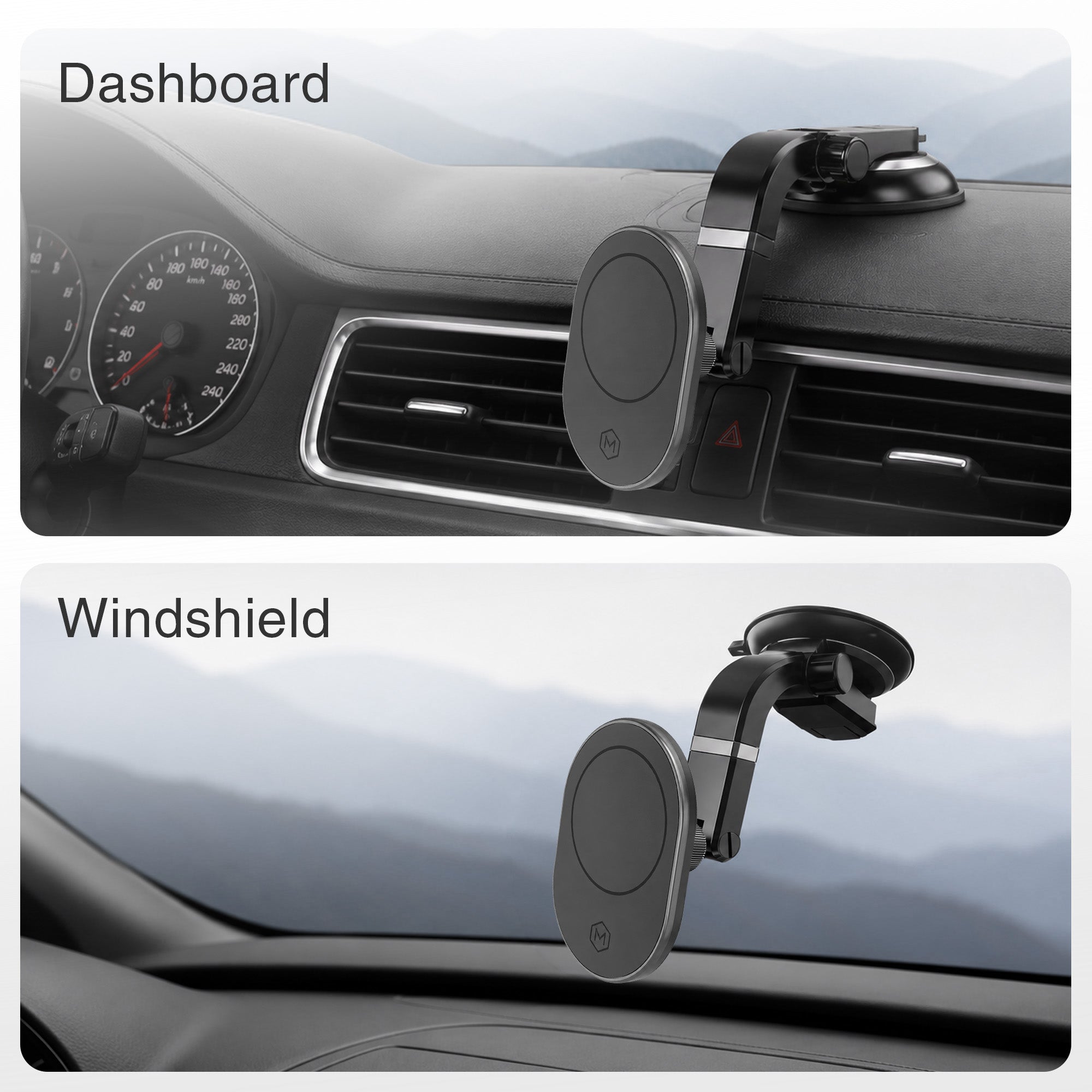 MagSafe Magnetic Suction Cup Phone Mount