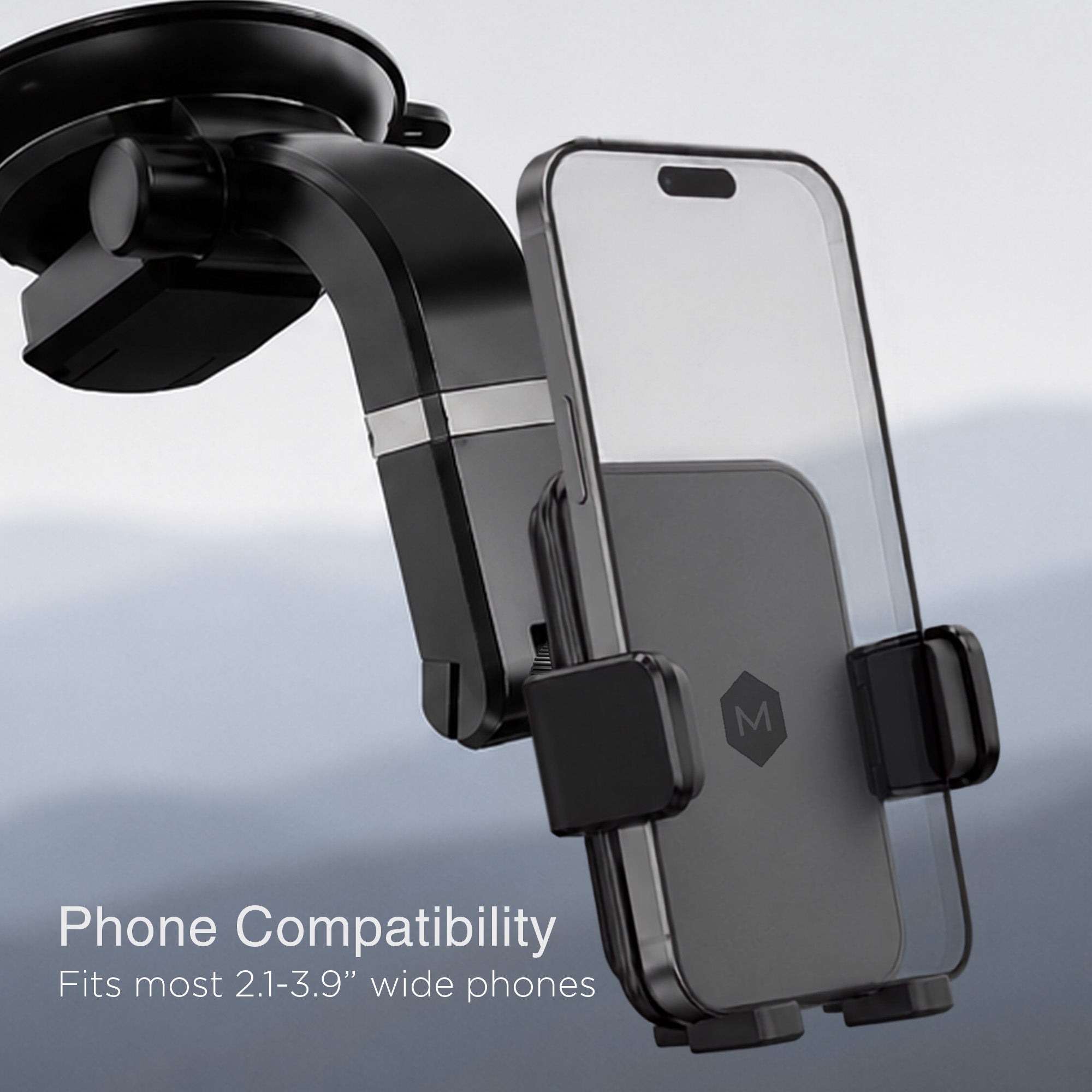 Simpl Cradle Suction Cup Phone Mount