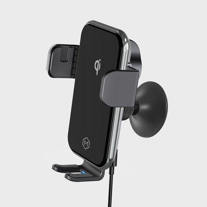 Auto Grip Fast Wireless Car Charger Dash Mount - Qi-Certified