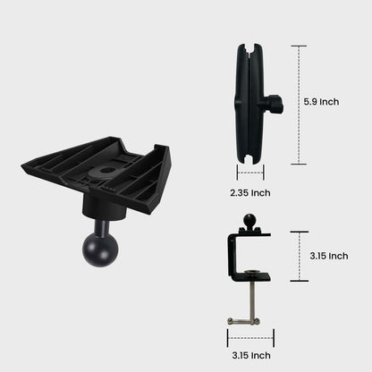 Heavy Duty Desk Mount Base For Starlink Mini