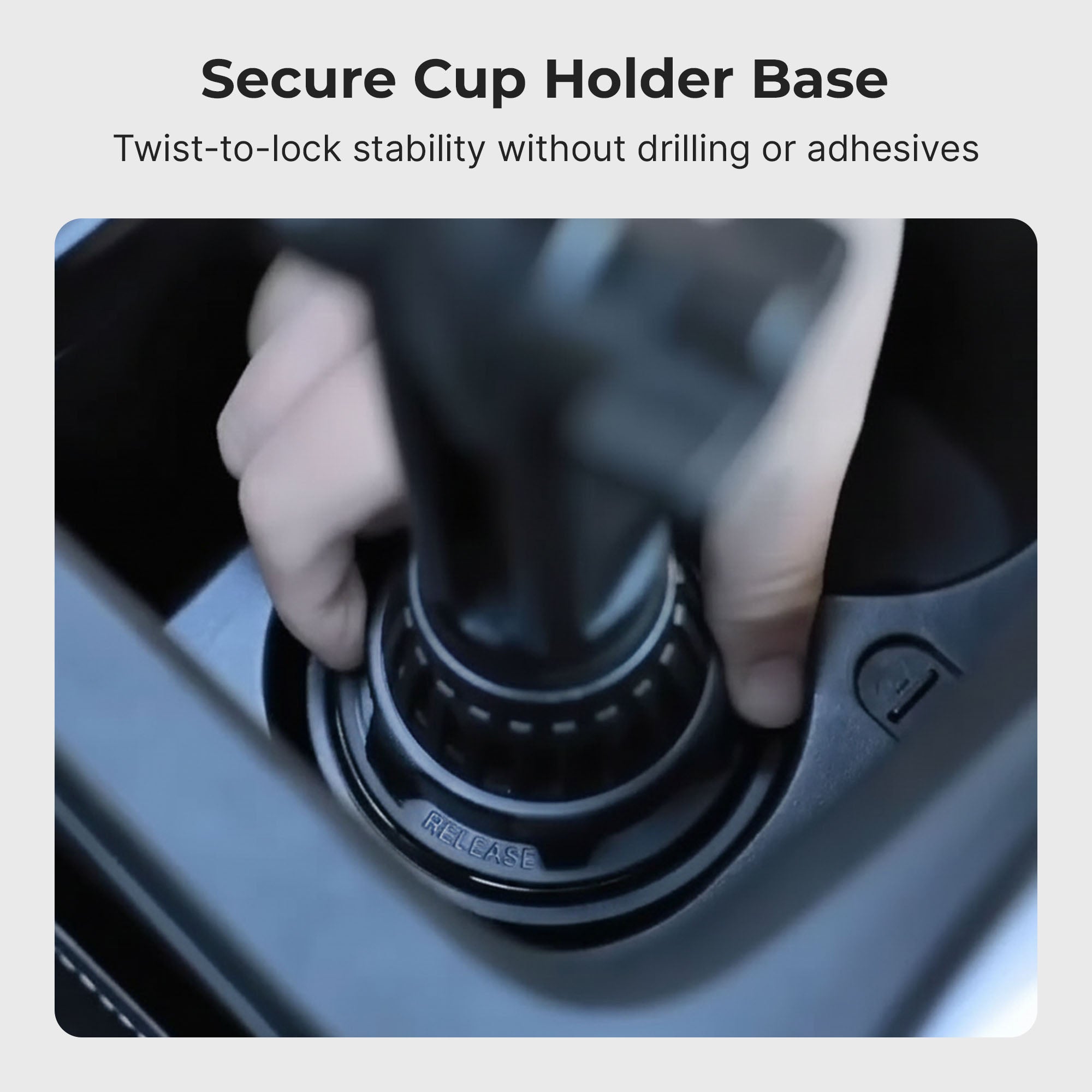 Universal Cup Holder Phone Mount – Wireless Charger + 360° Cradle for iPhone Samsung Pixel