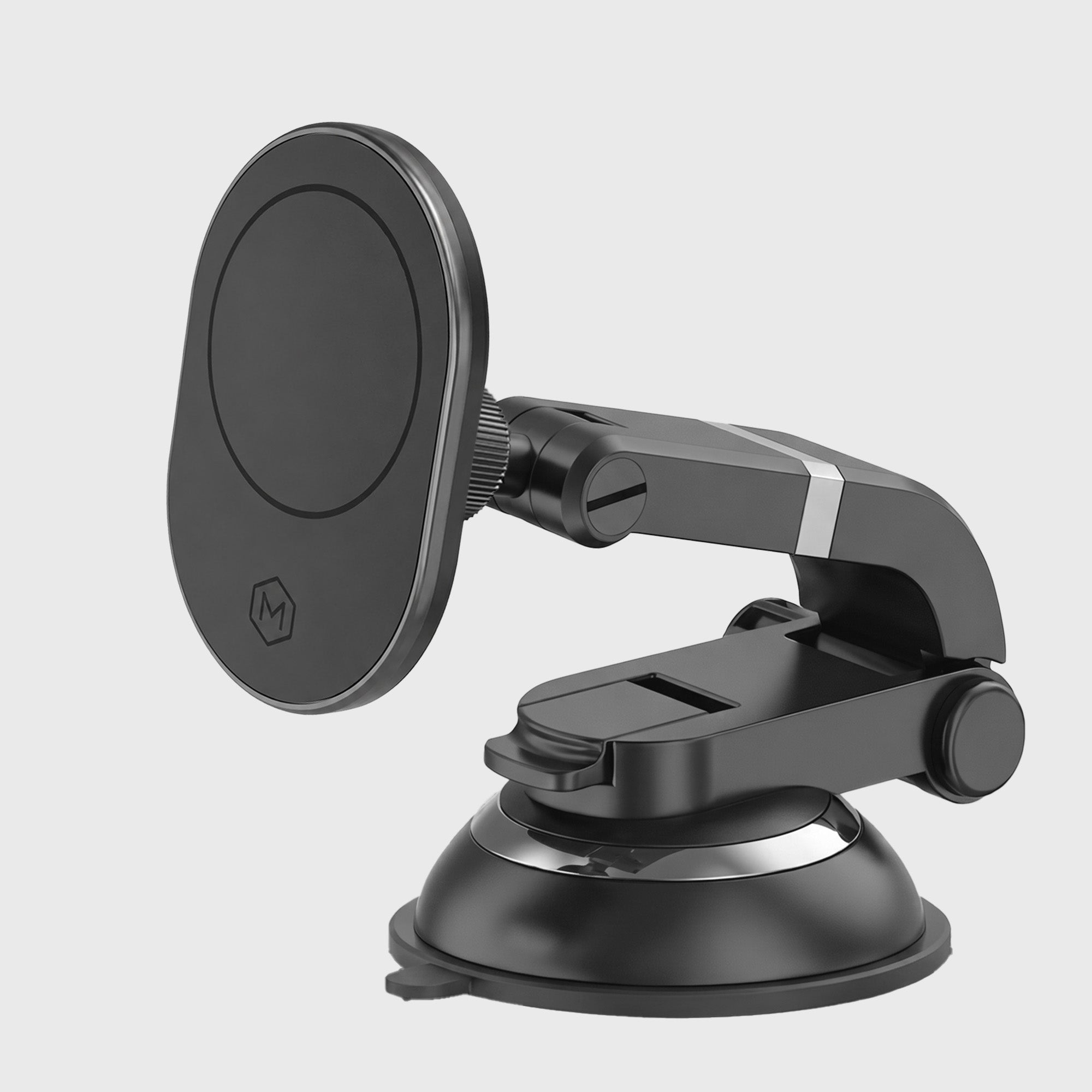 MagSafe Suction Cup Car Phone Mount Multi-Angle Adjustable Holder for iPhone and Android