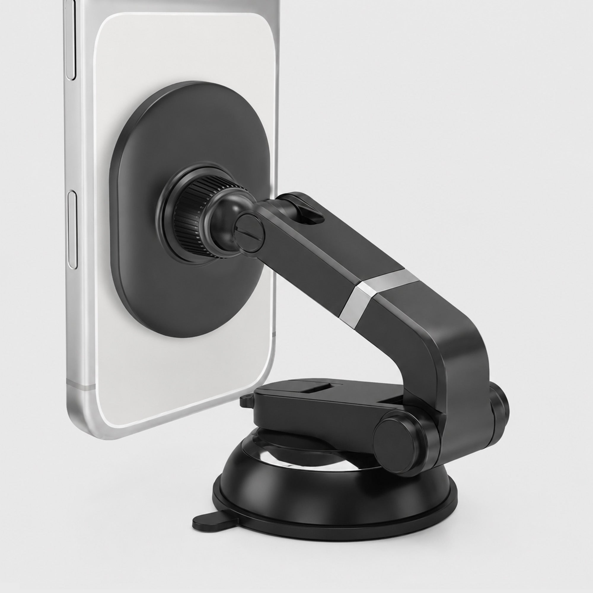 MagSafe Suction Cup Car Phone Mount Multi-Angle Adjustable Holder for iPhone and Android