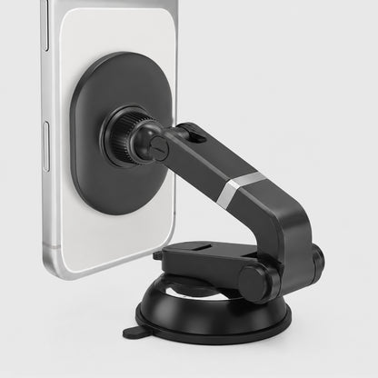 MagSafe Suction Cup Car Phone Mount Multi-Angle Adjustable Holder for iPhone and Android
