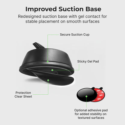 MagSafe Magnetic Suction Cup Mount (Version 2.0)