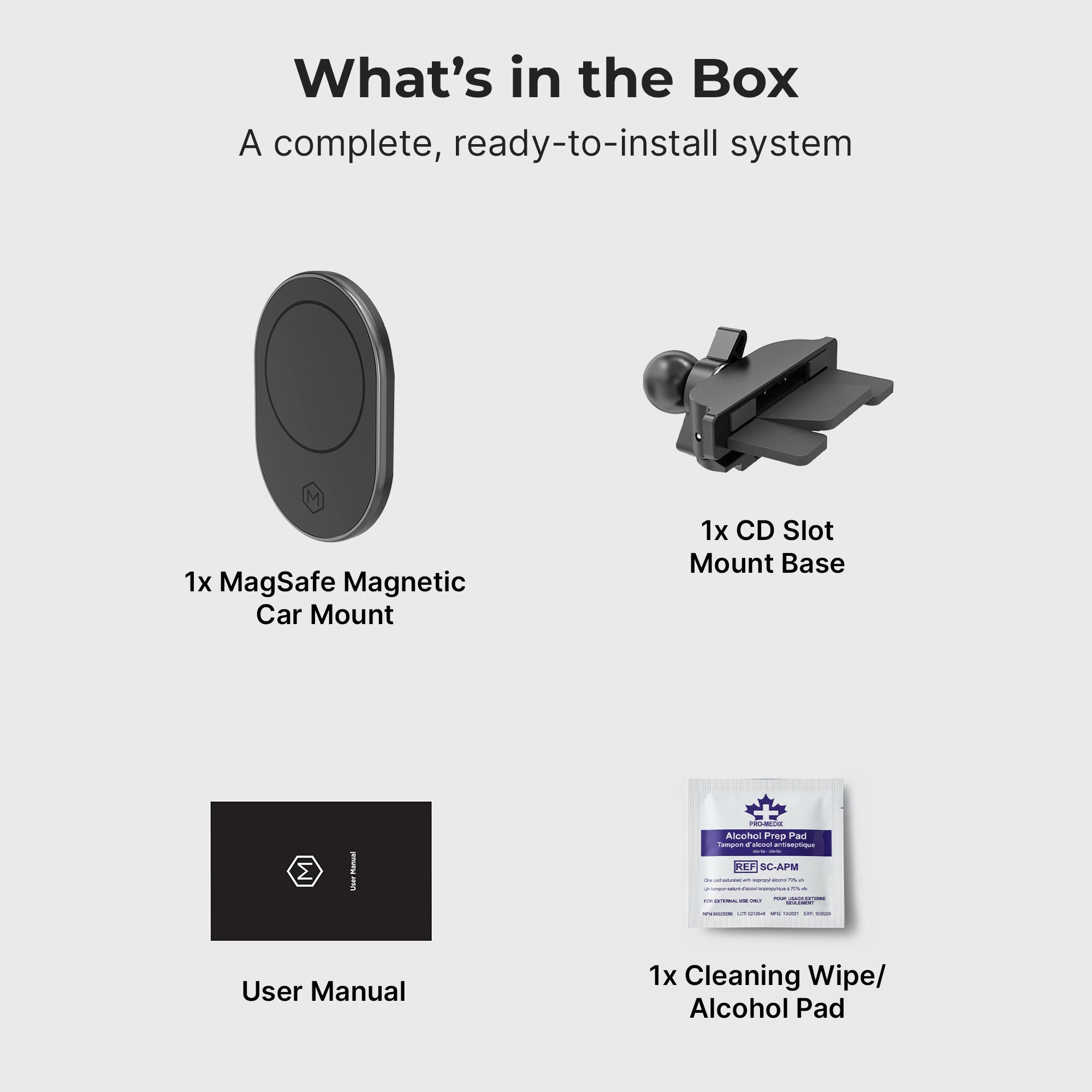 MagSafe Magnetic Car CD Phone Mount (Version 2.0)