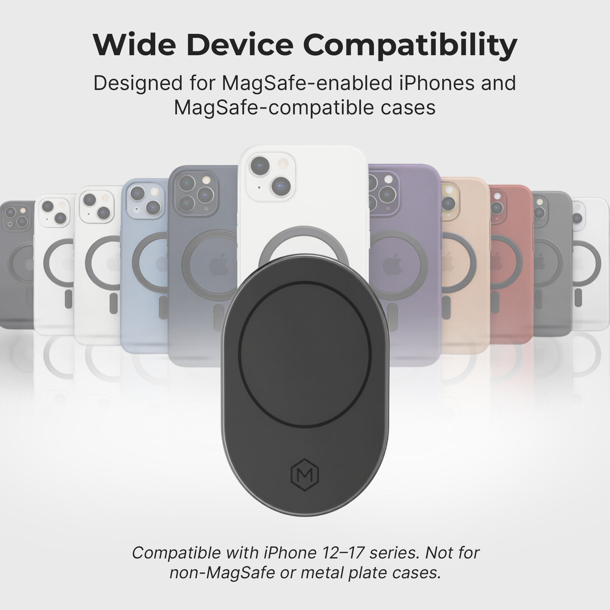 MagSafe Magnetic Mount with Drill Base AMPS Mounting Plate