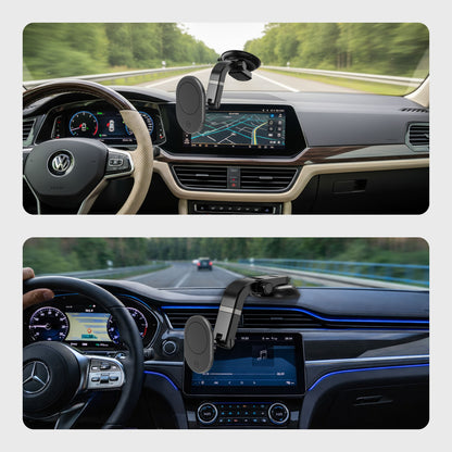 Magsafe Magnetic Mount with Multi-Angle Adjustable Suction Cup