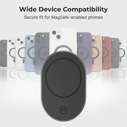 Magsafe Magnetic Mount with Multi-Angle Adjustable Suction Cup
