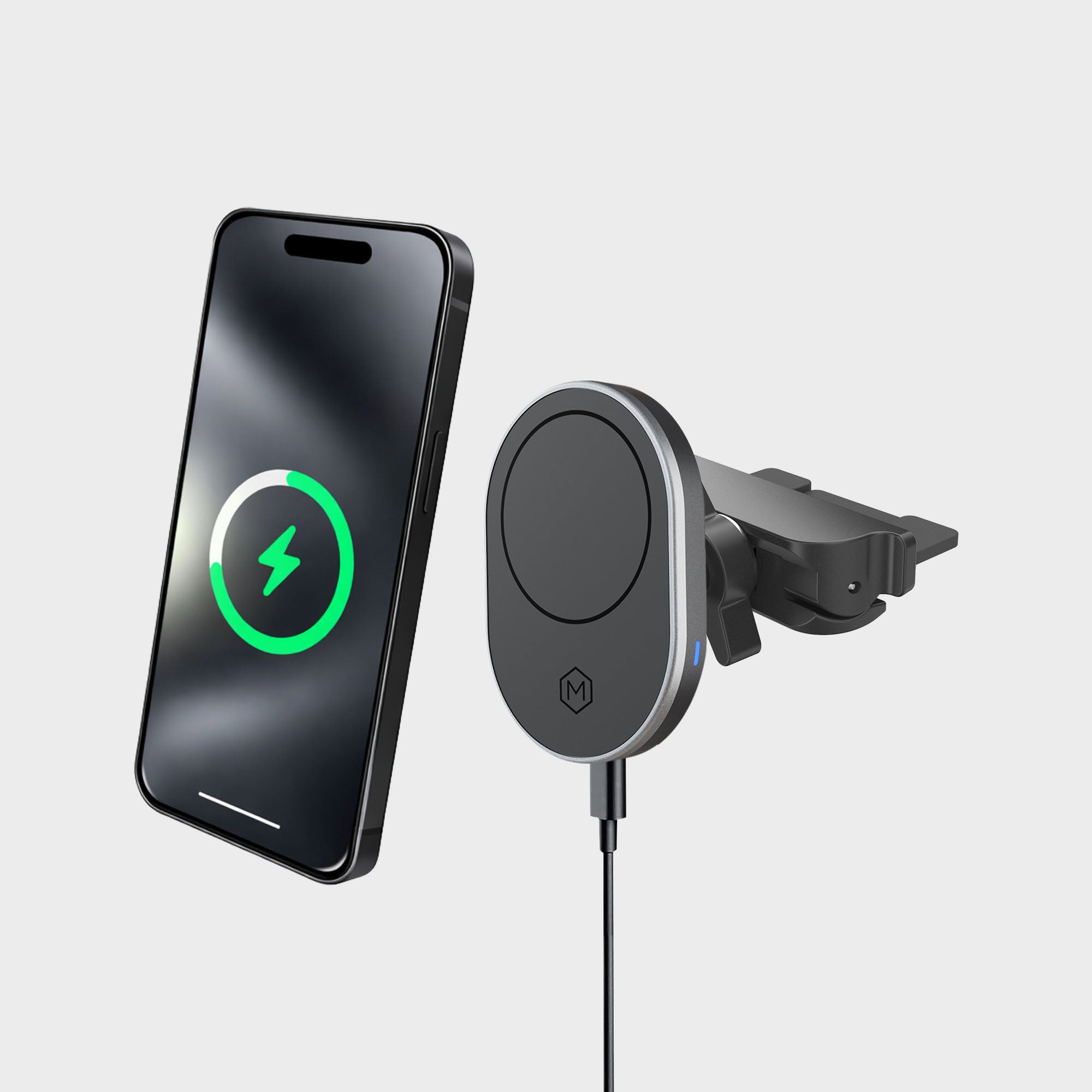 MagSafe Wireless CD Phone Mount Car Charger 2.0