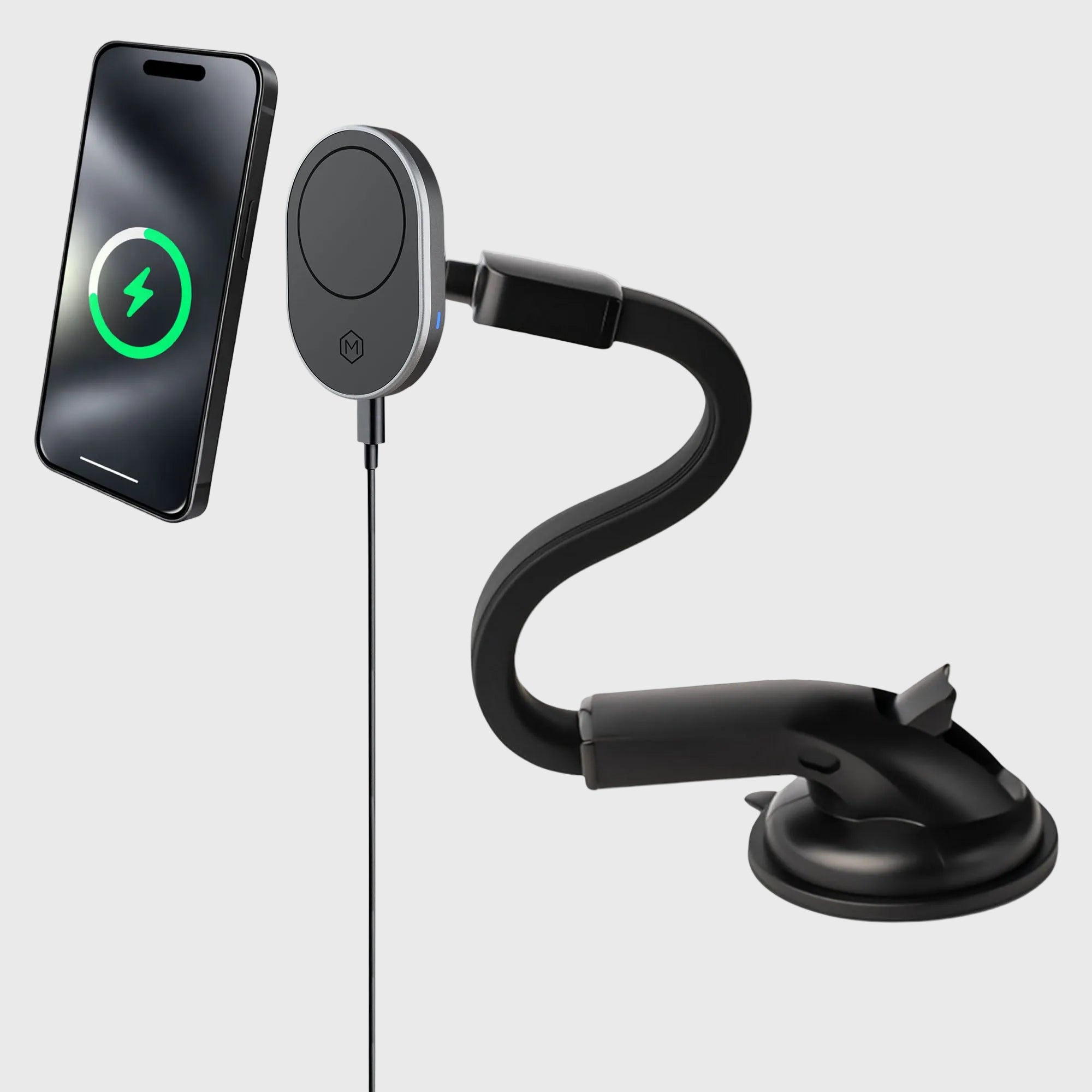 MagSafe Wireless Car Charger Gooseneck Mount (Version 2.0)