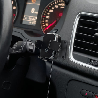 Mini Grip Fast Wireless Car Charger Mount with Drill Base AMPS Mounting Plate