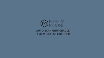 Auto Scan Fast Wireless Car Charger Cup Holder Phone Mount