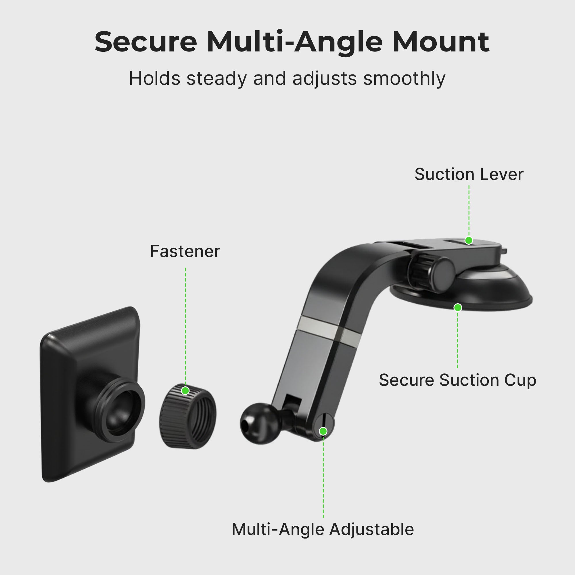 Simpl Touch with Multi-Angle Adjustable Suction Cup