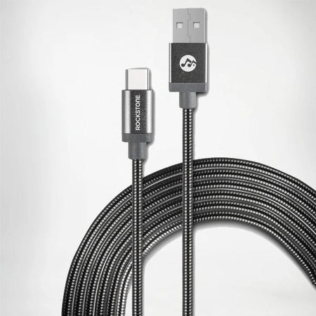 Pet Friendly Metal Tangle Free Braided Type C Cable - 1.2 Meter