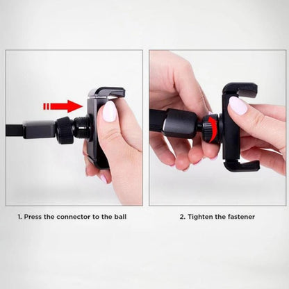 Flexible Gooseneck Car Dash and Windshield Mount Holder  - Car Mount | The Mighty Mount (grip all in one mount)
