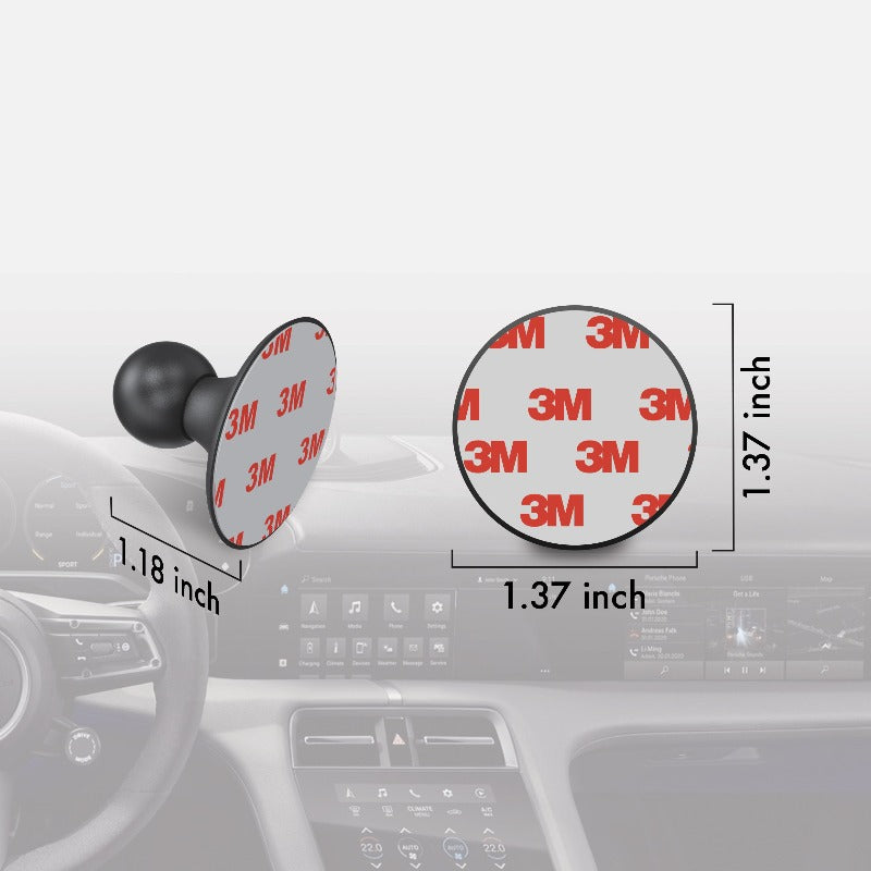 Car Dash Mount Phone Holder Simpl Grip - Car Mount | Mighty Mount (best magnetic phone car mount)